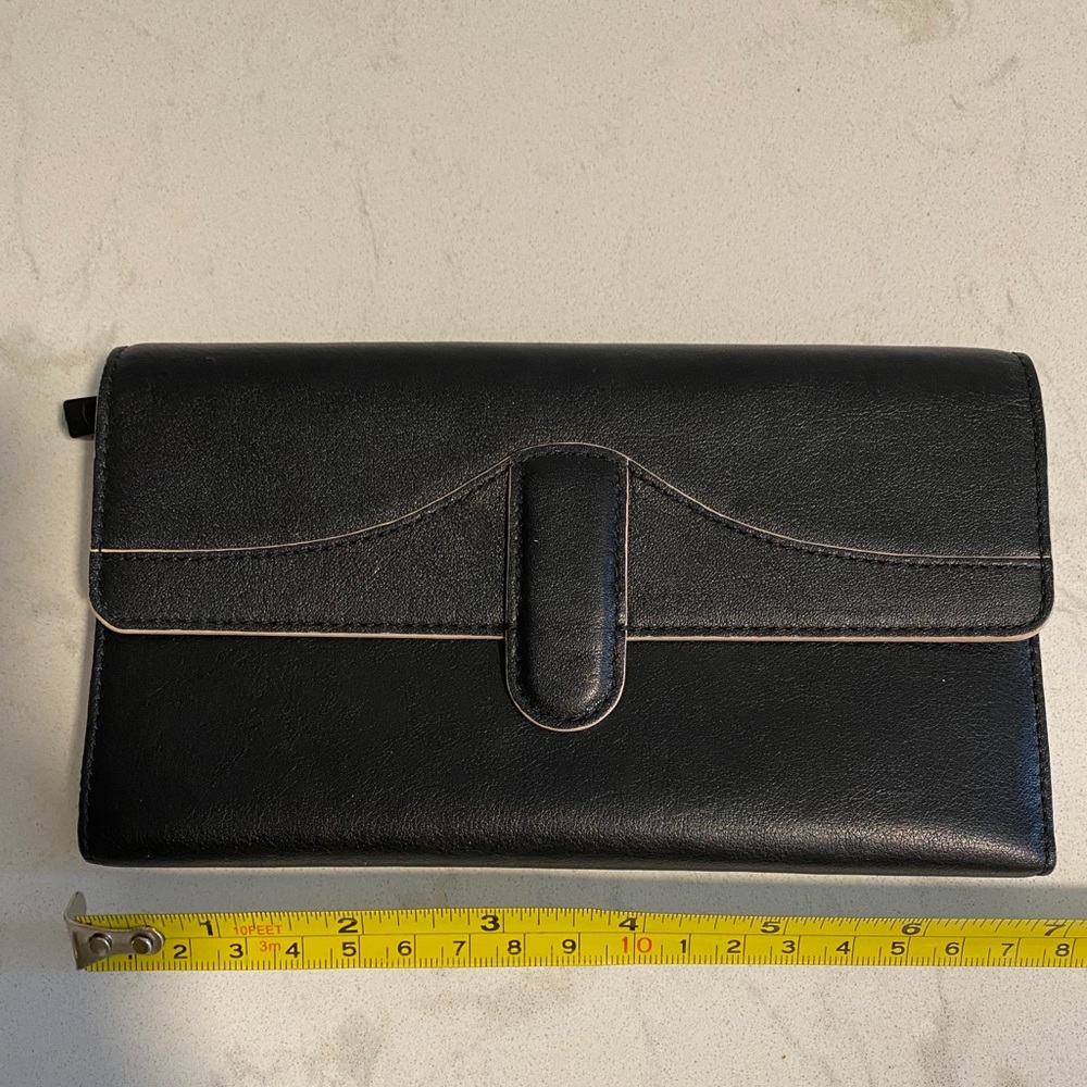 FABIOLA PEDRAZZINI Black Genuine Leather wallet